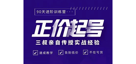 三叔-最新正价起号玩法，3小时干货内容，团队内测版