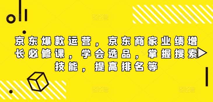 京东运营图示