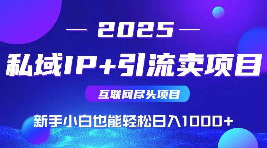 （14613期）私域IP+卖项目，普通人小白也能轻松实现日入1000+