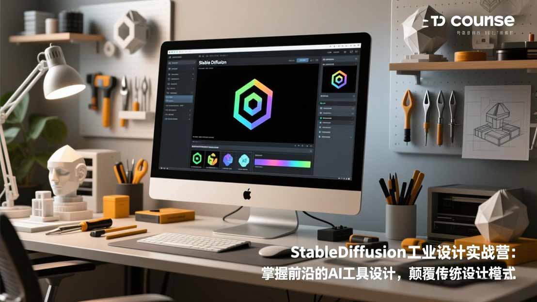 StableDiffusion工业设计实战营：AI工具设计变现实战指南