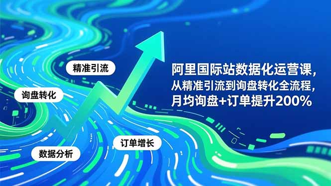 阿里国际站数据化运营实战课-11月：精准引流到询盘转化全流程优化策略
