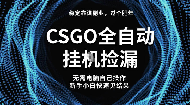 【稳定副业】CSGO高效捡漏策略：新手实测变现指南