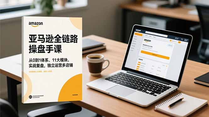 亚马逊全链路实战课：从0到1体系、11大模块、实操复盘，独立运营多店铺变现