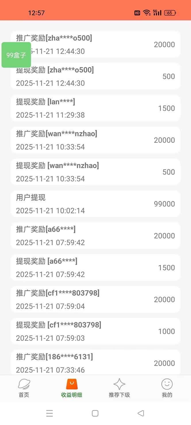 99盒子项目实测：可扩展被动收入策略与推广团队收益指南