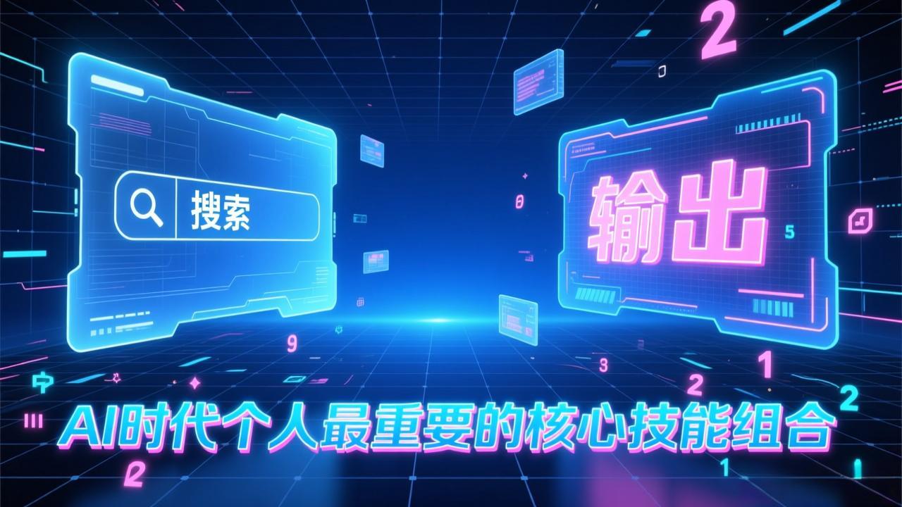 AI时代被动收入实战：输出能力与搜索能力的核心技能组合指南- 高羽网创