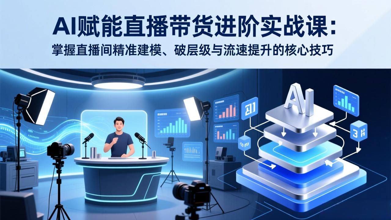 AI直播带货实战策略：精准建模与流量突破的关键方法