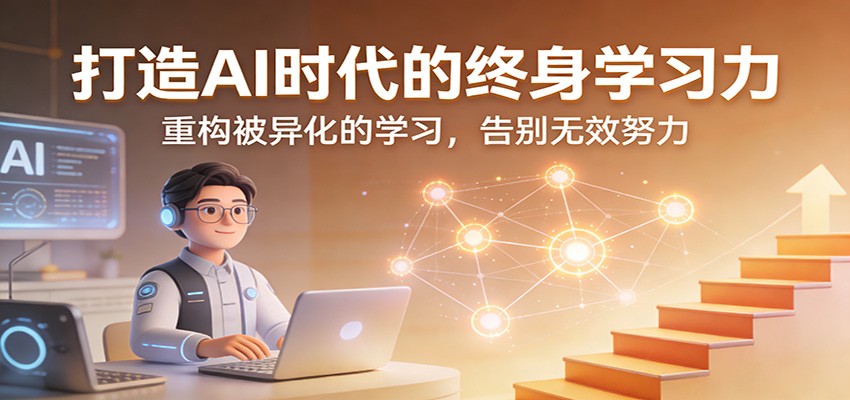 AI时代终身学习力变现指南:重构高效学习策略,告别无效努力 AI时代终身学习力变现指南:重构高效学习策略,告别无效努力
