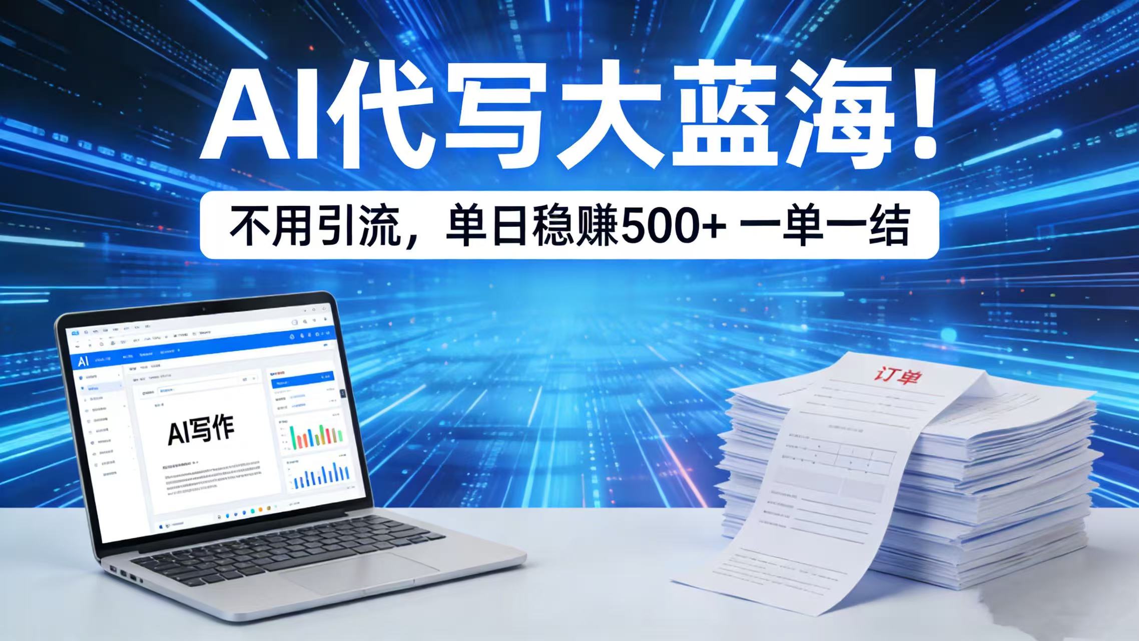 2025AI代写变现新思路:免推广项目实测,即时结算攻略-网赚利基市场