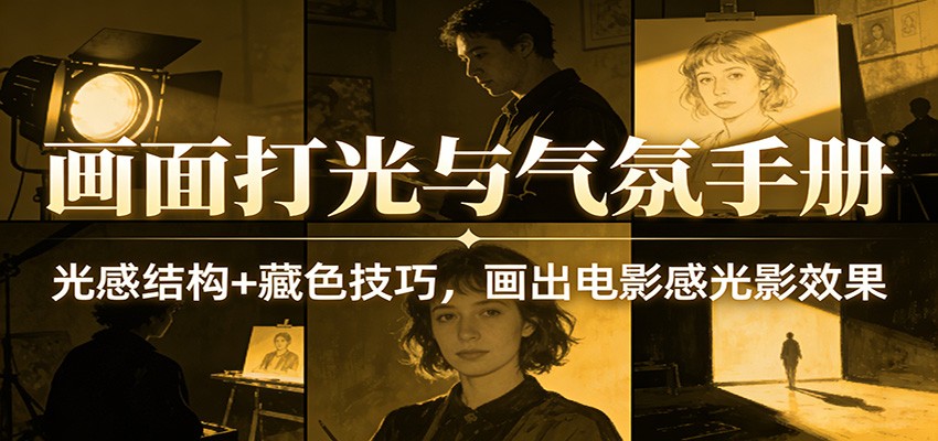 2025电影感光影变现指南：光感结构+藏色技巧实战手册