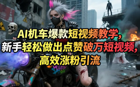 AI短视频实战指南：新手高效打造热门内容，涨粉引流变现策略
