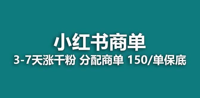 【蓝海项目】2023最强蓝海项目，小红书商单项目，没有之一！