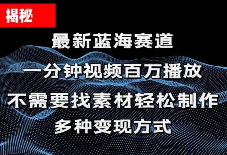 蓝海赛道视频制作
